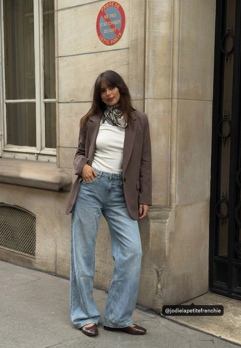 Пиджак свободного кроя в полоску