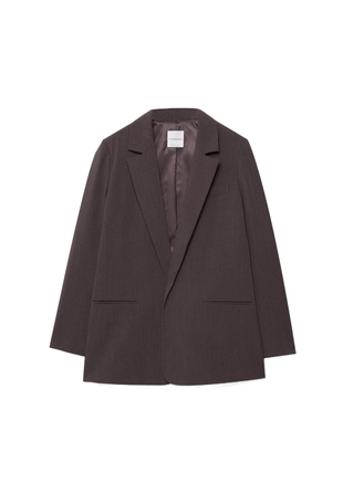 Пиджак свободного кроя в полоску- Заказать в России