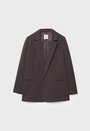 Пиджак свободного кроя в полоску- Заказать в России