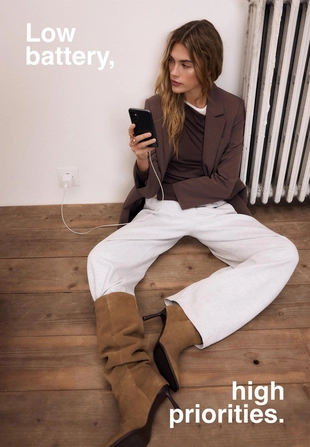 Пиджак свободного кроя в полоску- Заказать в России