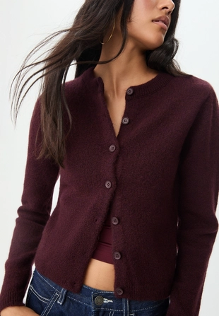 Трикотажный кардиган на пуговицах- Заказать в России