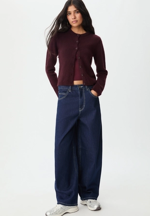 Трикотажный кардиган на пуговицах- Заказать в России