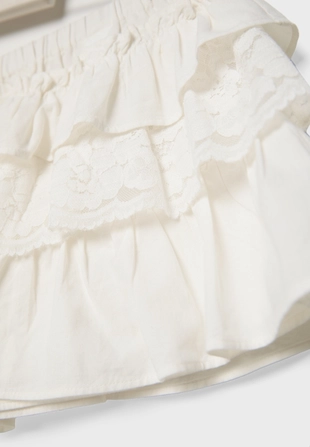 Мини-шорты с воланами- Заказать в России