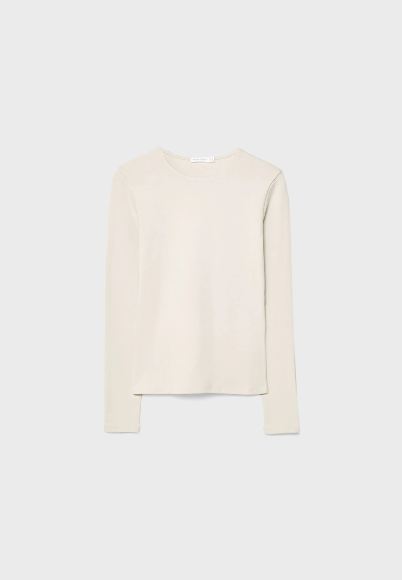 Базовая футболка с длинными рукавами