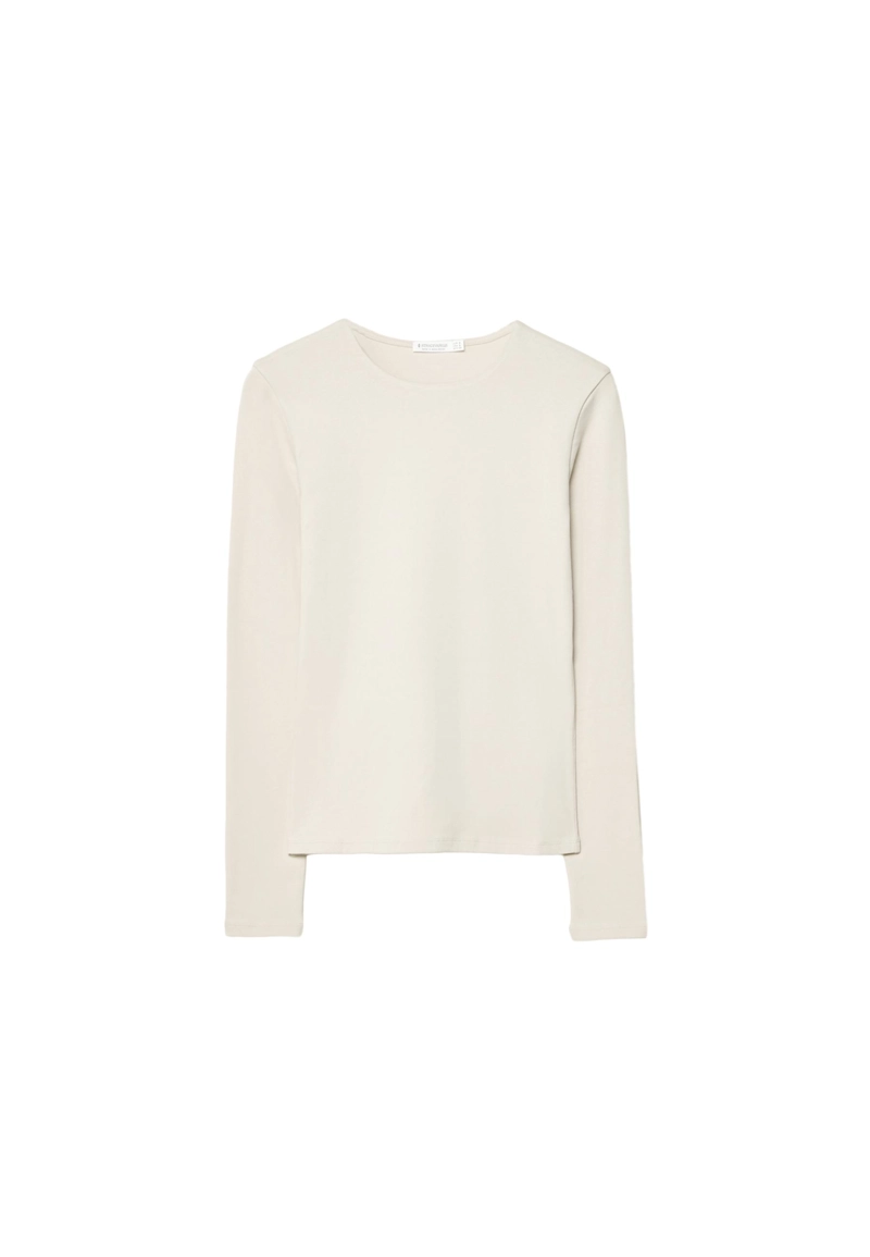 Базовая футболка с длинными рукавами