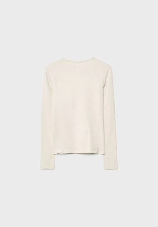 Базовая футболка с длинными рукавами- Заказать в России