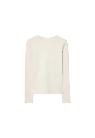 Базовая футболка с длинными рукавами- Заказать в России