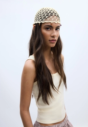 Шапочка с камнями- Заказать в России