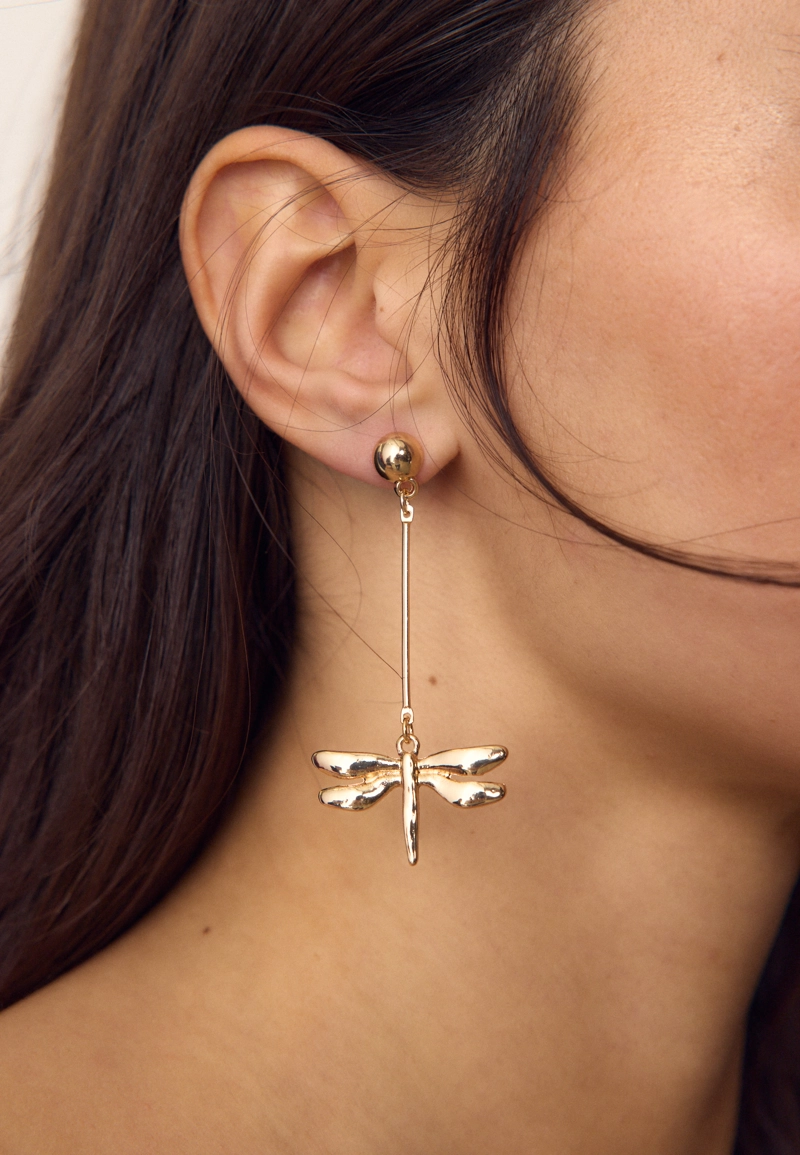 Набор из 2 длинных серег Garden