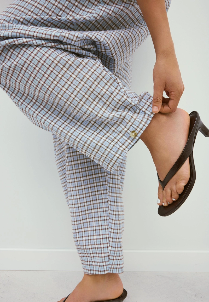 Брюки barrel свободного кроя