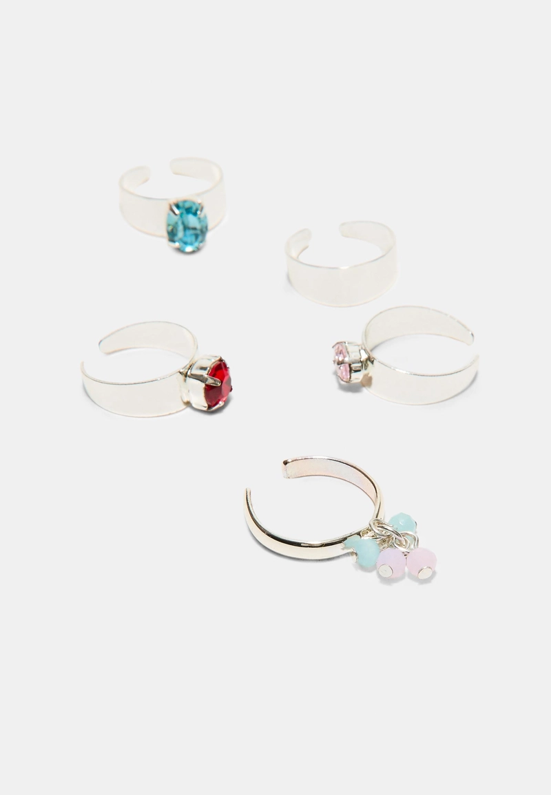 Набор из 5 колец для ног