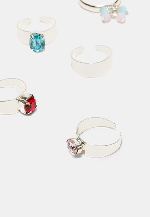 Набор из 5 колец для ног- Заказать в России