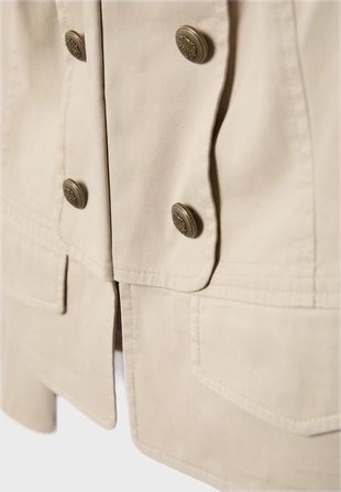 Пиджак в стиле милитари- Заказать в России