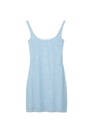 Платье мини с пайетками- Заказать в России