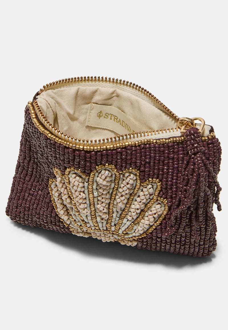 Маленький кошелек с бусинами