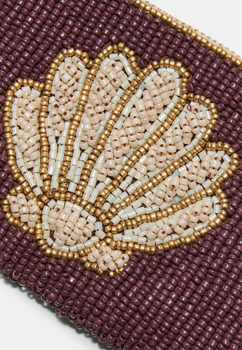 Маленький кошелек с бусинами