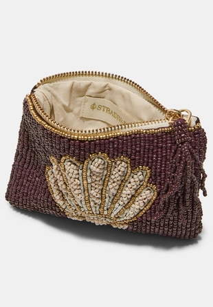 Маленький кошелек с бусинами- Заказать в России