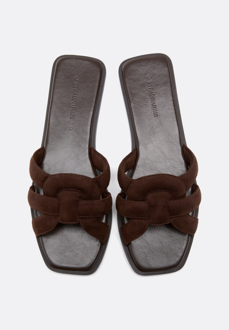 Сандалии из искусственной кожи