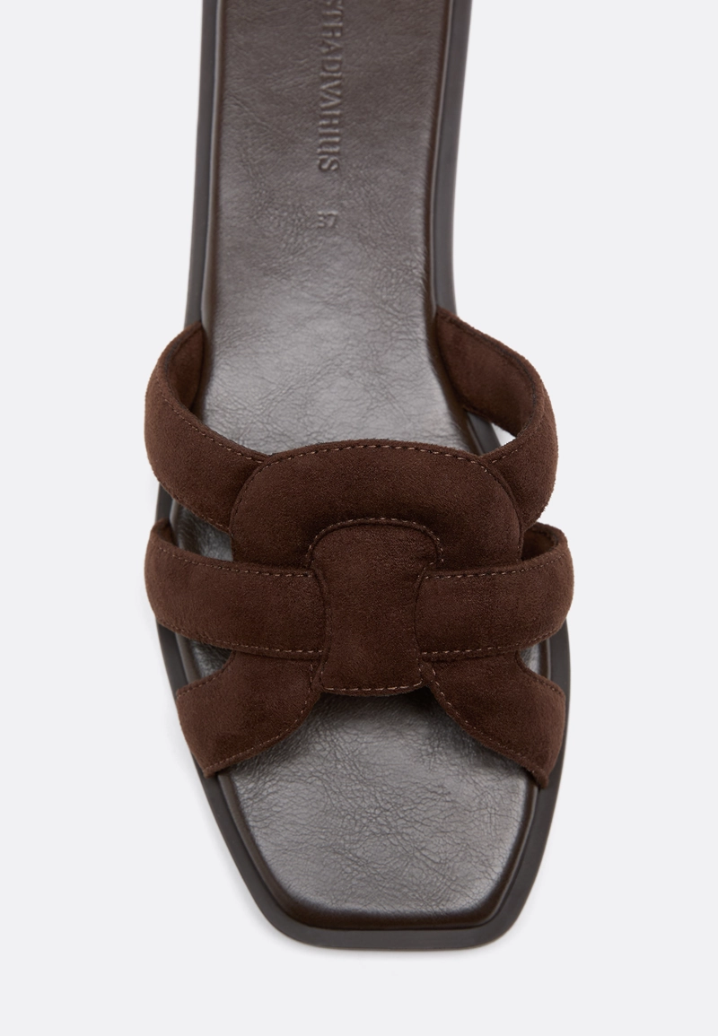 Сандалии из искусственной кожи