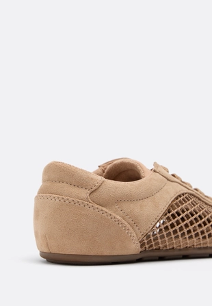 Кроссовки из сетки с искусственной замшей- Заказать в России