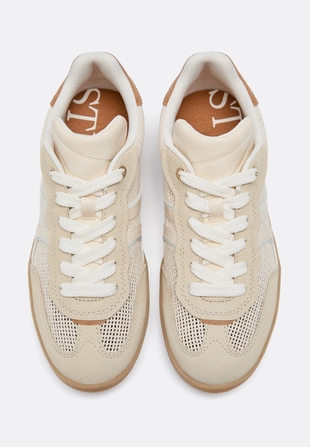 Кеды перфорированные с кожаными деталями- Заказать в России