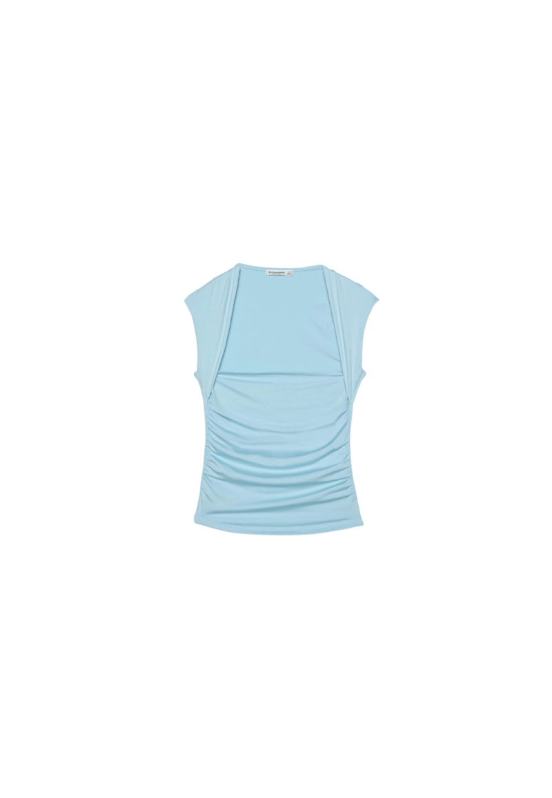 Майка из полиамида с квадратным вырезом