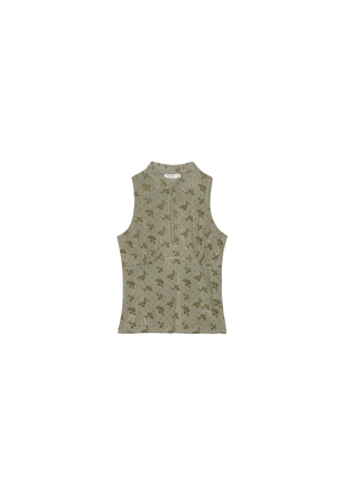 Топ без рукавов в стиле ципао- Заказать в России