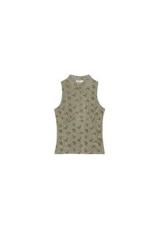 Топ без рукавов в стиле ципао- Заказать в России