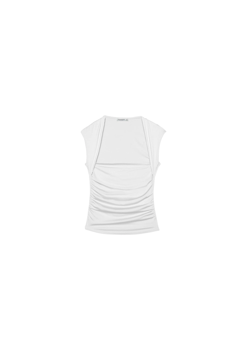 Майка из полиамида с квадратным вырезом