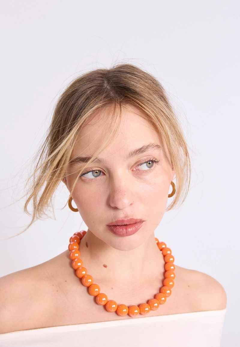 НАБОР ИЗ 2 ОЖЕРЕЛИЙ С БУСИНАМИ