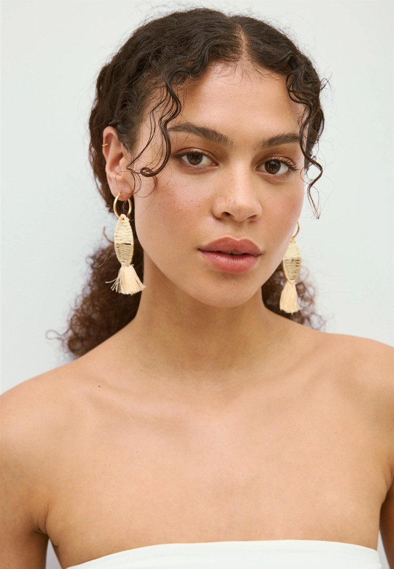 Серьги в форме рыбок