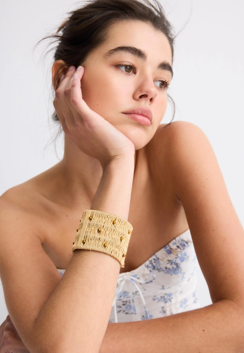 Браслет под рафию