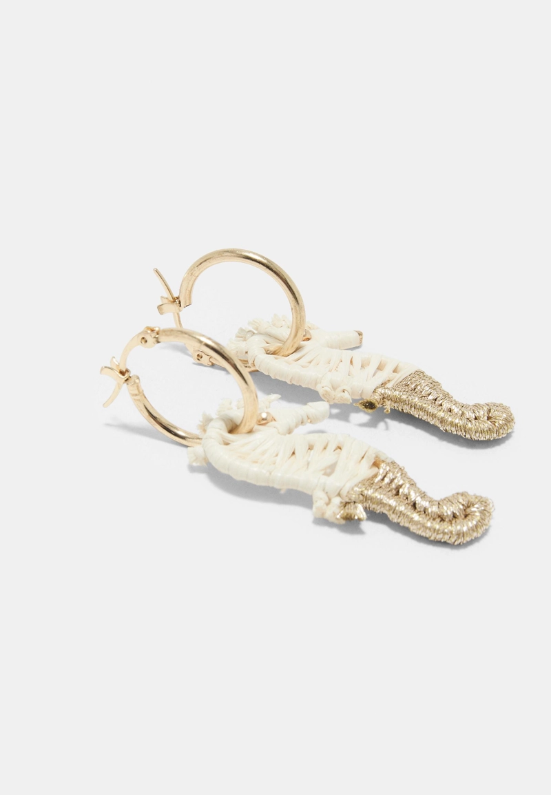 Серьги «Морской конек»