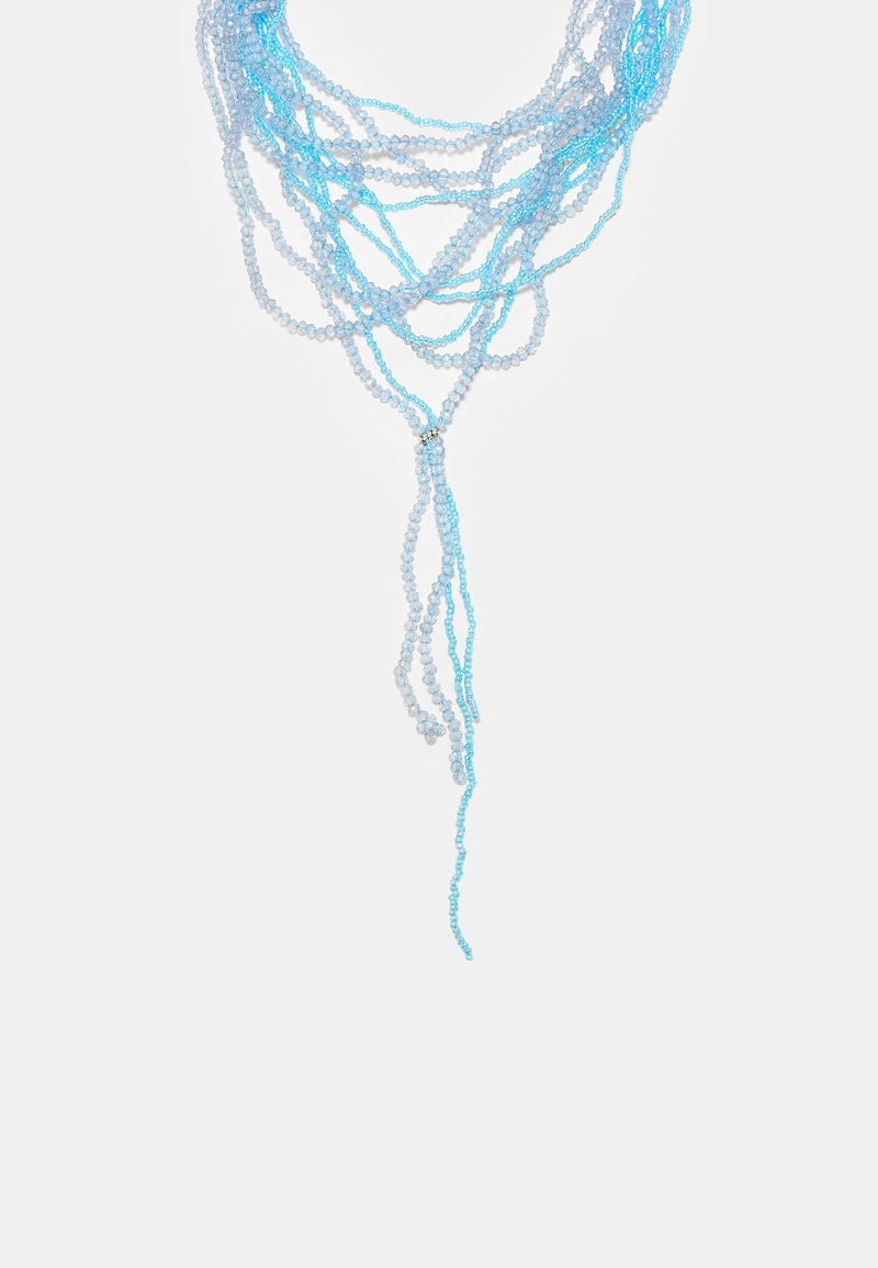 ОЖЕРЕЛЬЕ С МНОЖЕСТВОМ БУСИН