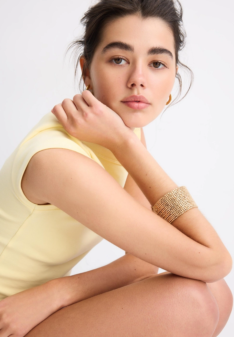 Браслет с бусинами