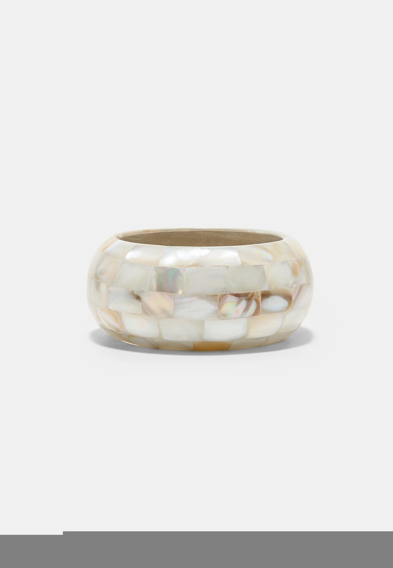 Макси-браслет с эффектом перламутра