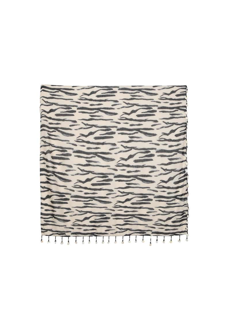 Платок с тигровым принтом