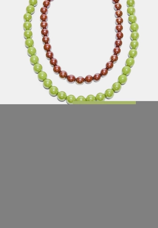 Набор из 2 ожерелий с бусинами- Заказать в России