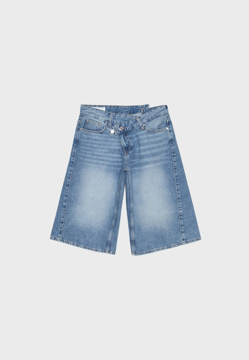 Шорты с перекрестной талией