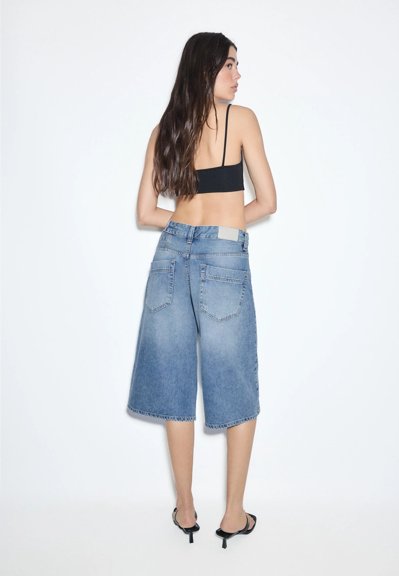 Шорты с перекрестной талией