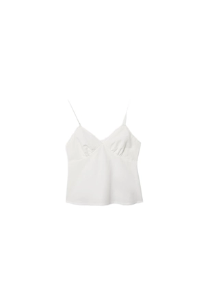 Топ с плетеными бретелями- Заказать в России