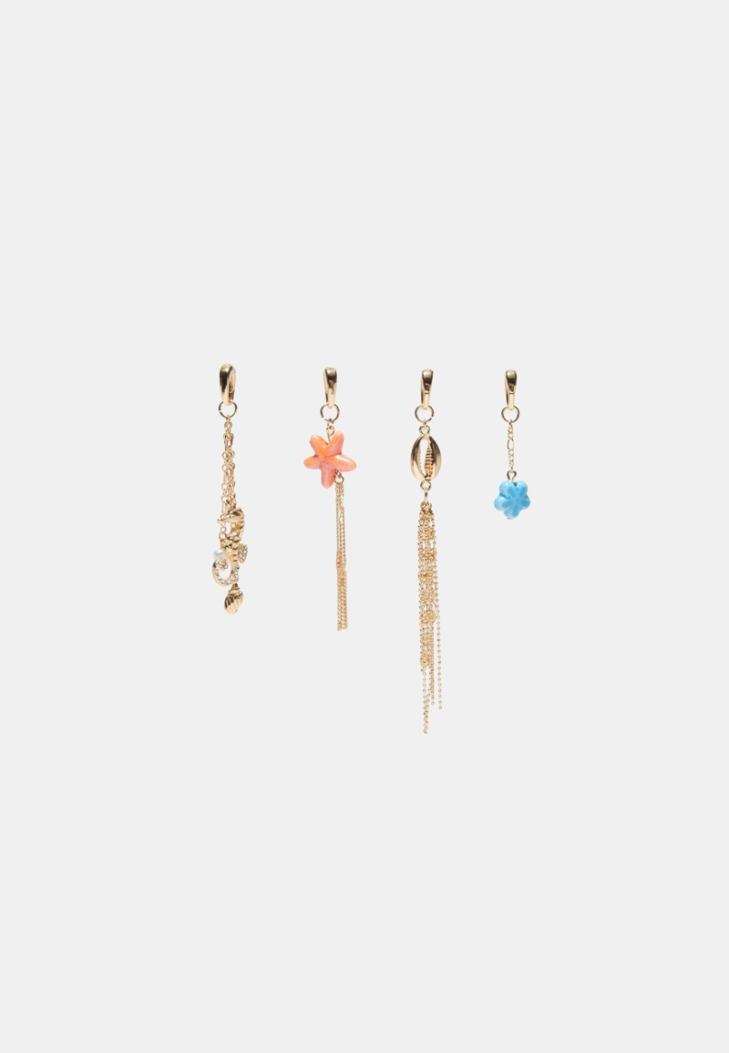 Набор из 4 подвесок для бикини «Морская звезда»