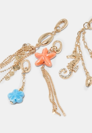 Набор из 4 подвесок для бикини «Морская звезда»- Заказать в России