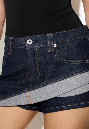 Джинсы rinse blue denim- Заказать в России