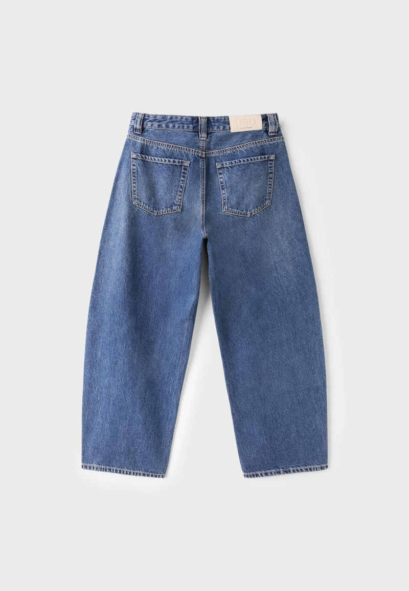 Джинсы barrel fit D80