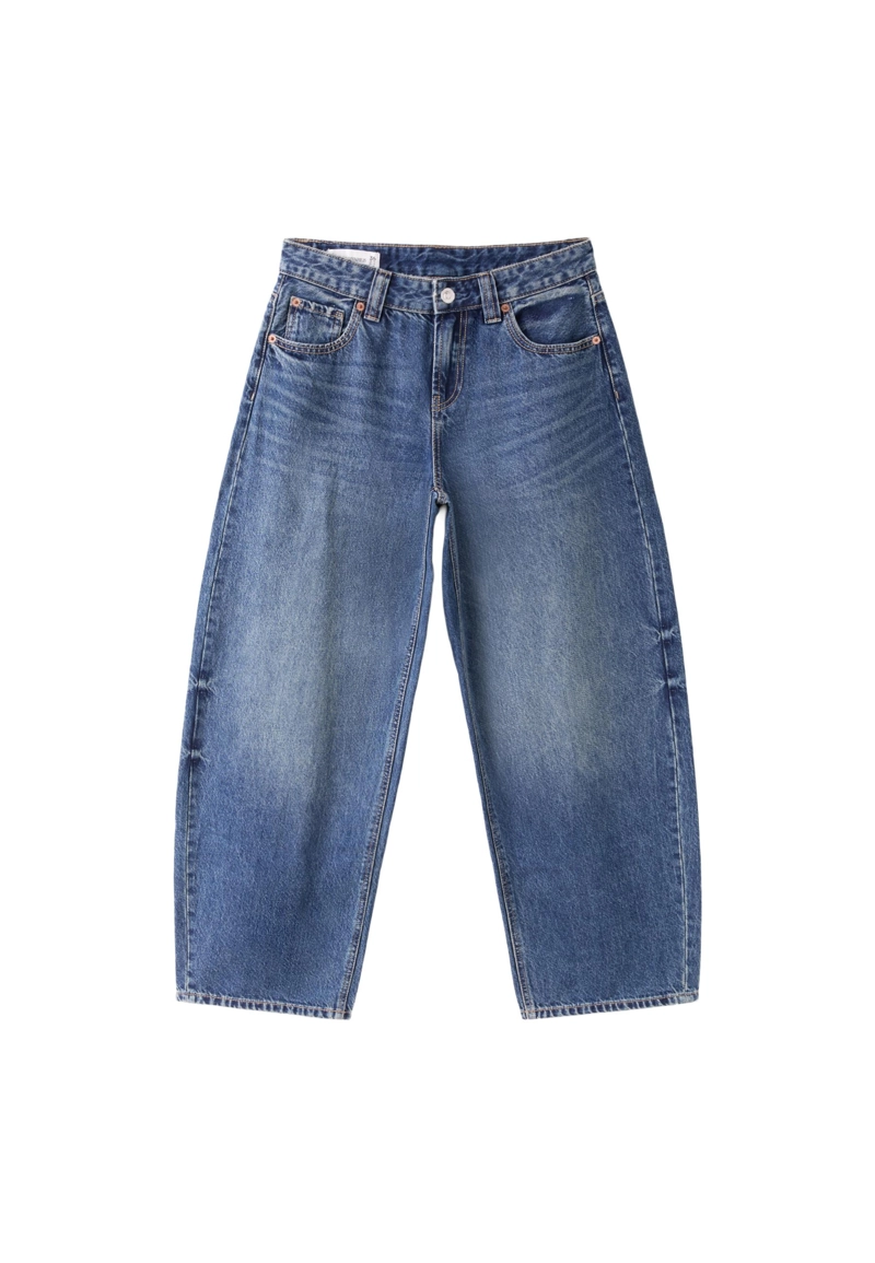 Джинсы barrel fit D80