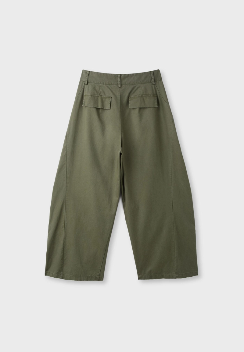 Брюки barrel из 100% хлопка