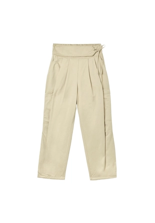 Объемные брюки карго с поясом- Заказать в России