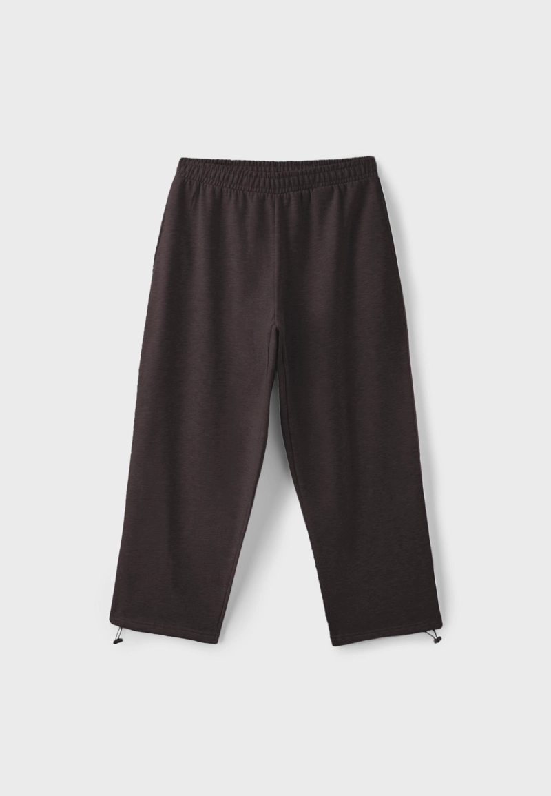 Трикотажные джоггеры со стопперами