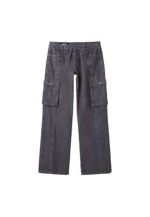 Брюки карго с низкой посадкой- Заказать в России